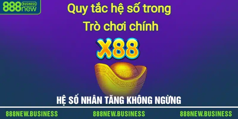 Hệ số nhân tăng không ngừng